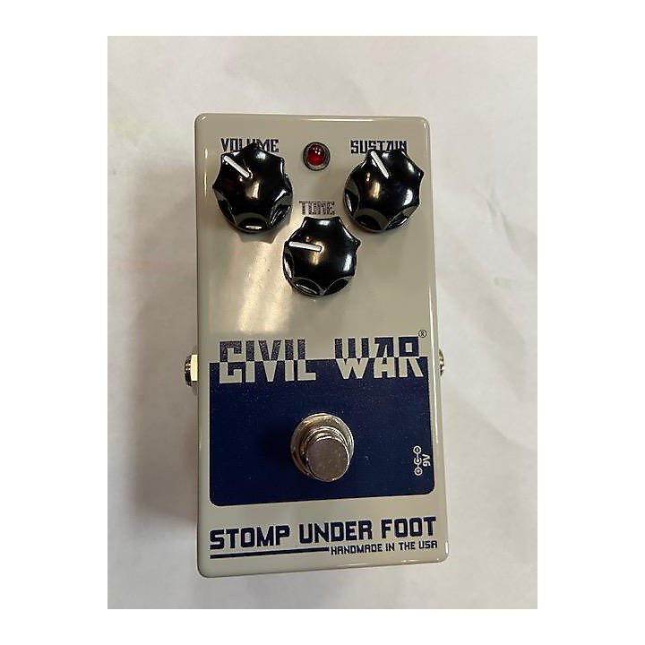 Used Stomp Under Foot CIVIL WAR Effect Pedal | Guitar Center