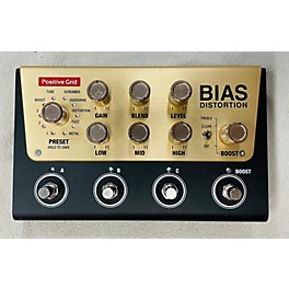 Used Positive Grid BIAS DISTORTION Effect Pedal