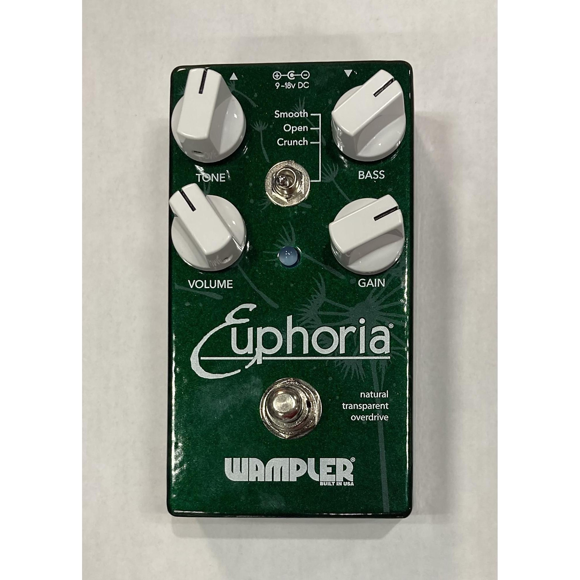 Used Wampler Euphoria Overdrive Effect Pedal