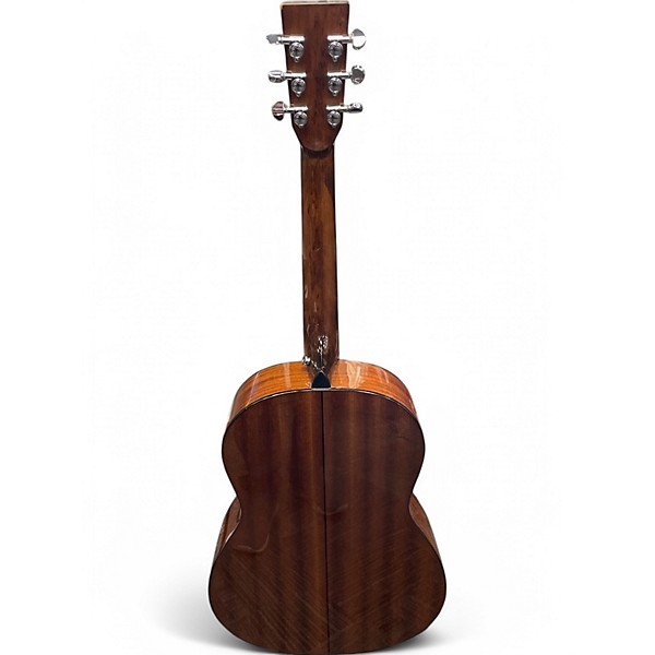 Used Zager parlor E/N Mahogany Acoustic Electric Guitar