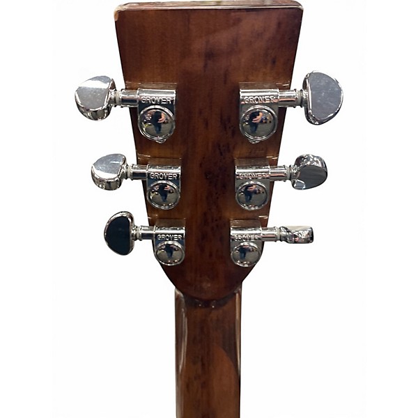 Used Zager parlor E/N Mahogany Acoustic Electric Guitar
