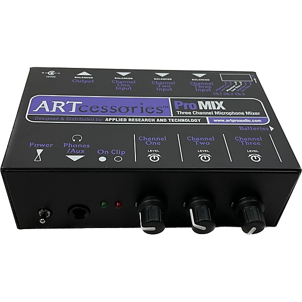 Used ART ProMIX 3-Channel Unpowered Mixer