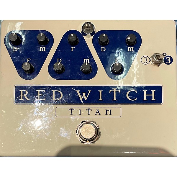 Used Red Witch Titan Analog Delay Effect Pedal Guitar Center
