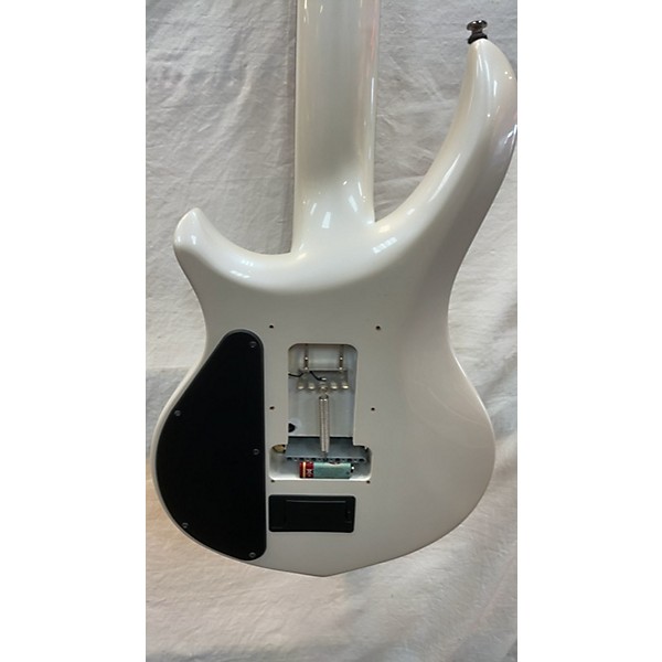 Used Sterling by Music Man Used Sterling By Music Man John Petrucci Majesty 7 String Pearl White Solid Body Electric Guitar