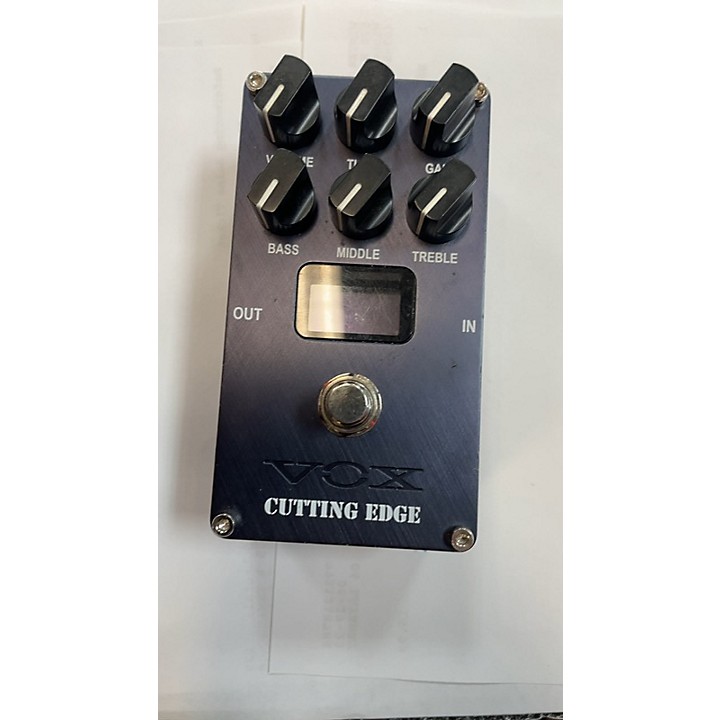 Used VOX CUTTING EDGE Effect Pedal | Guitar Center