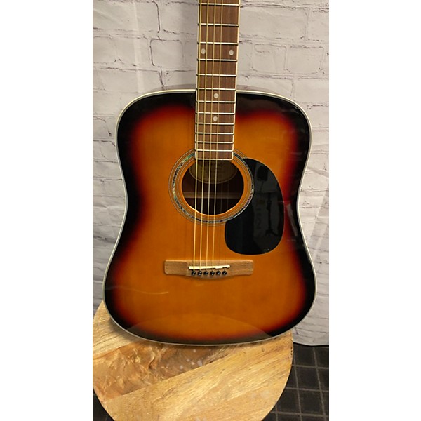 Used Mitchell D120sb Acoustic Guitar Vintage Sunburst Guitar Center