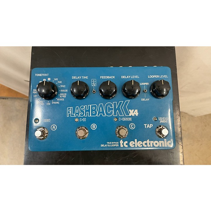 Used TC Electronic Flashback X4 Delay And Looper Effect Pedal