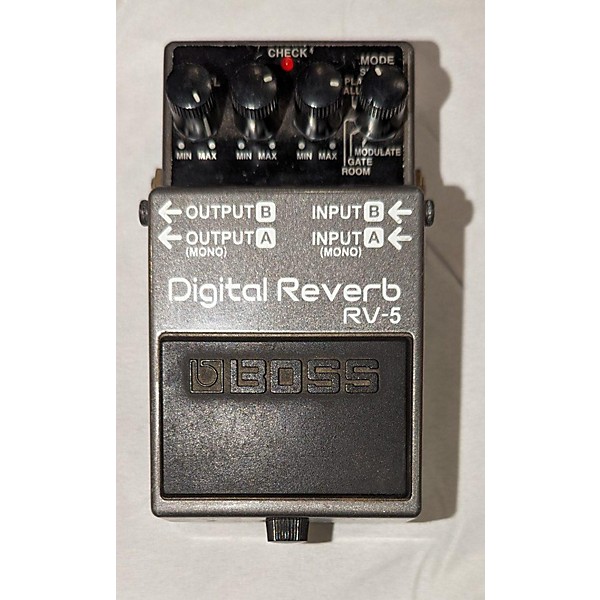 Used BOSS RV5 Digital Reverb Effect Pedal | Guitar Center