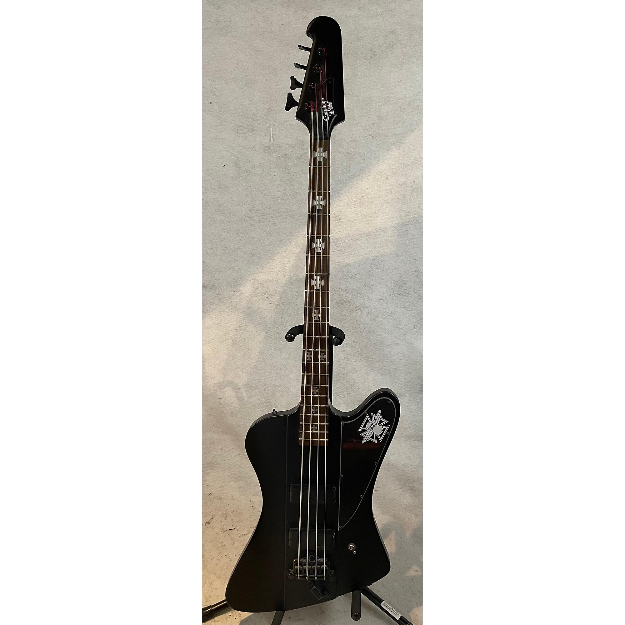 Used Epiphone Nikki Sixx Signature Blackbird Electric Bass Guitar