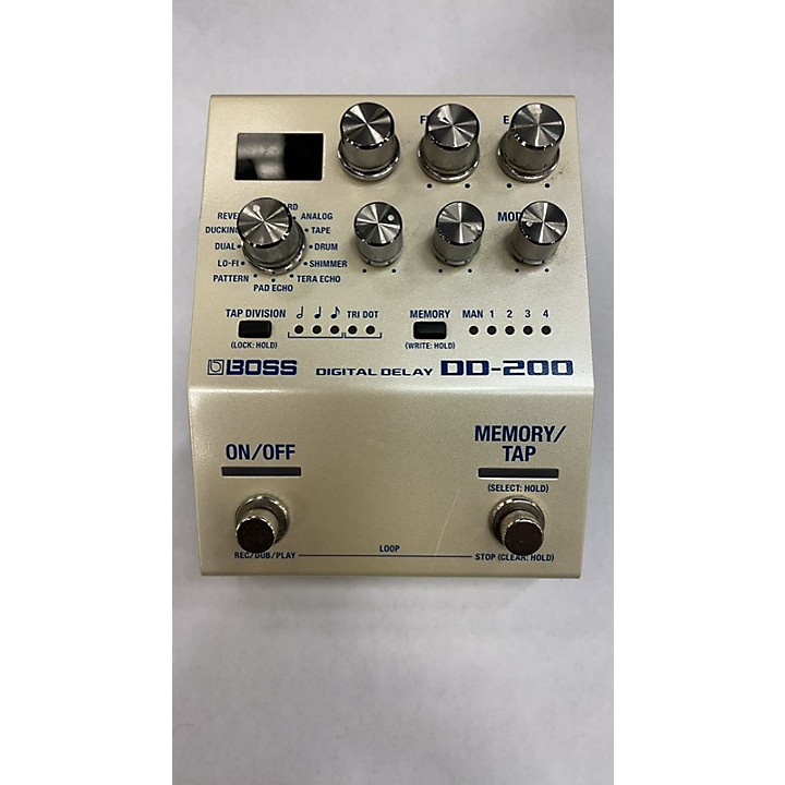 Used BOSS DD200 Digital Delay Effect Pedal | Guitar Center