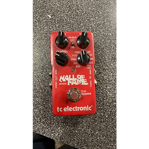 Used TC Electronic Hall Of Fame Reverb Effect Pedal | Guitar Center