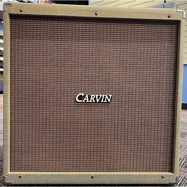 Used Carvin Tweed 4x10 /v2 Speakers Guitar Cabinet