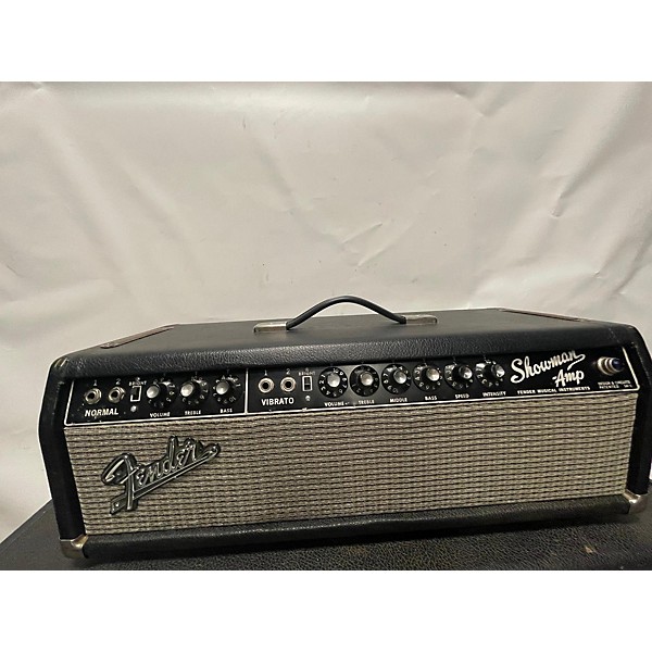 Used Fender 1966 Showman 80W Head And Cabinet Tube Guitar Amp Head