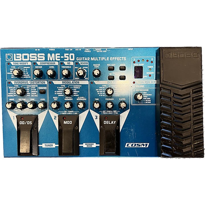 Used BOSS ME50 Guitar Multi Effect Processor | Guitar Center