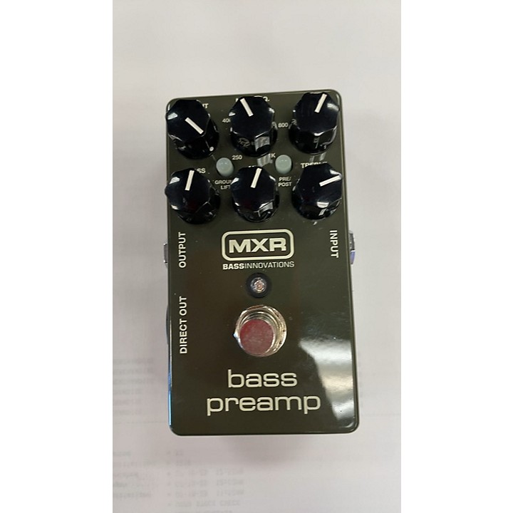 Used MXR M81 BASS PREAMP Bass Effect Pedal | Guitar Center