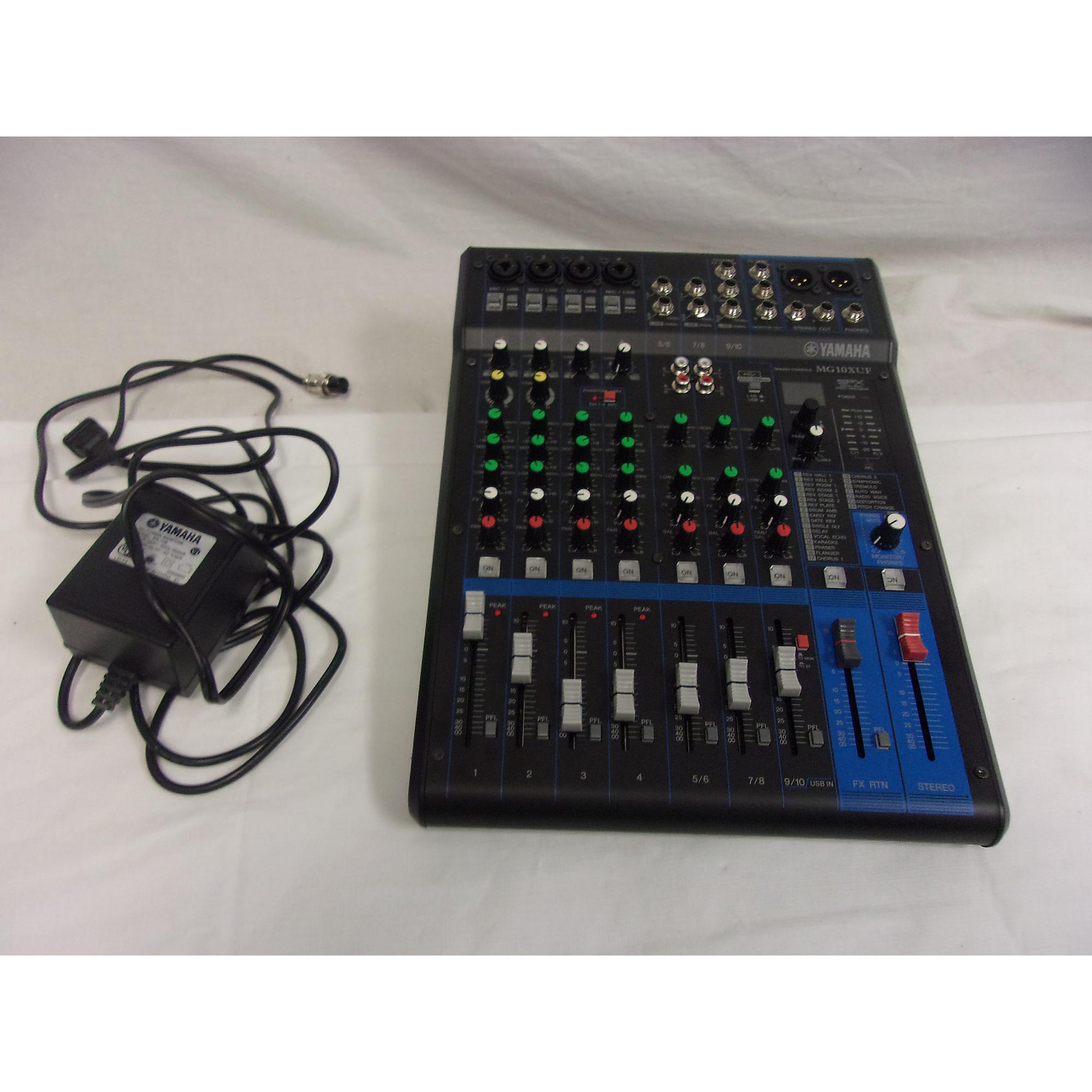 Used Yamaha MG10XUF Unpowered Mixer