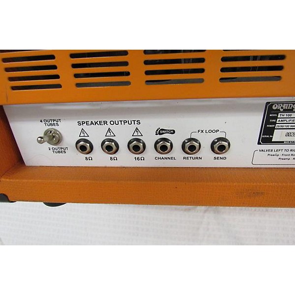 Used Orange Amplifiers TH100 Tube Guitar Amp Head | Guitar Center