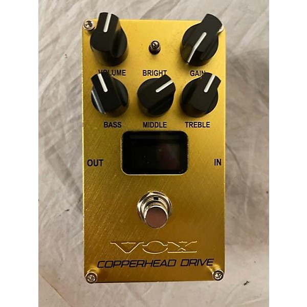 Used VOX Copperhead Drive Effect Pedal | Guitar Center