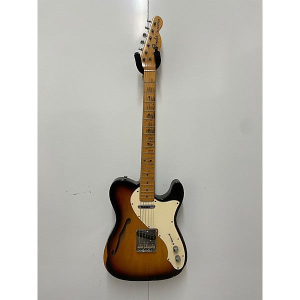 Used Fender 1968 Fender Telecaster Thinline Sunburst Hollow Body Electric Guitar