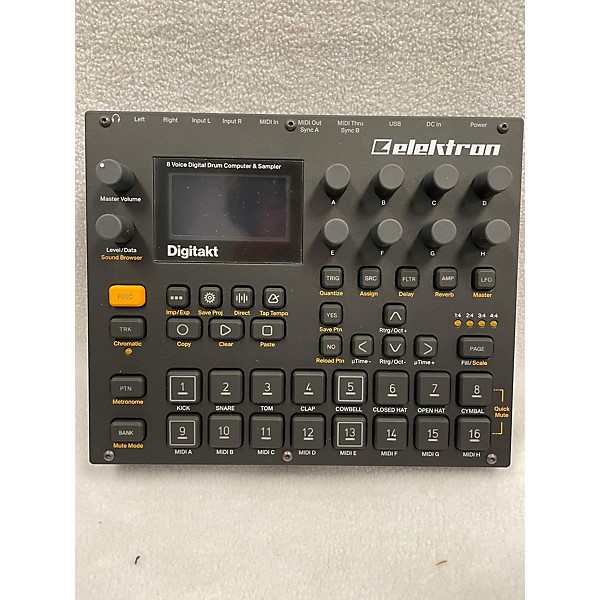 Used Elektron DIGITAKT Drum Machine | Guitar Center