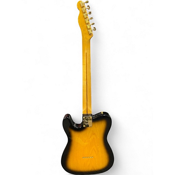 Vintage 1998 Fender COLLECTORS EDITION 2 Tone Sunburst Solid Body Electric Guitar