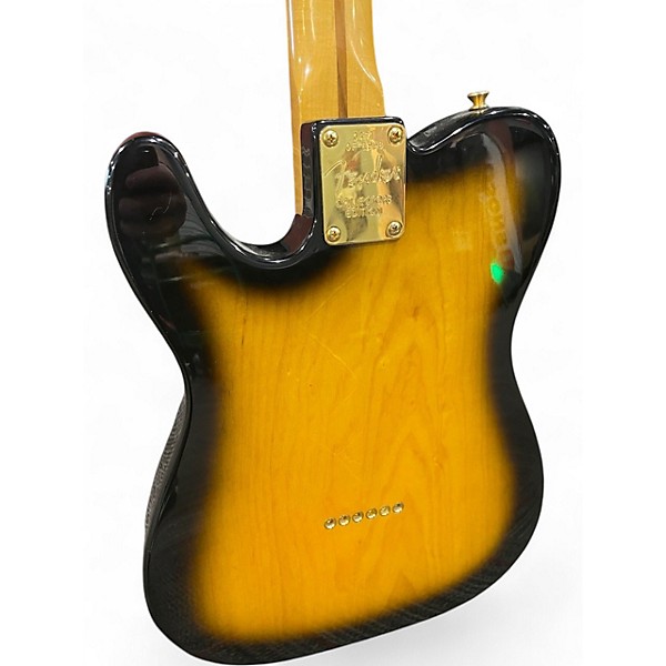 Vintage 1998 Fender COLLECTORS EDITION 2 Tone Sunburst Solid Body Electric Guitar