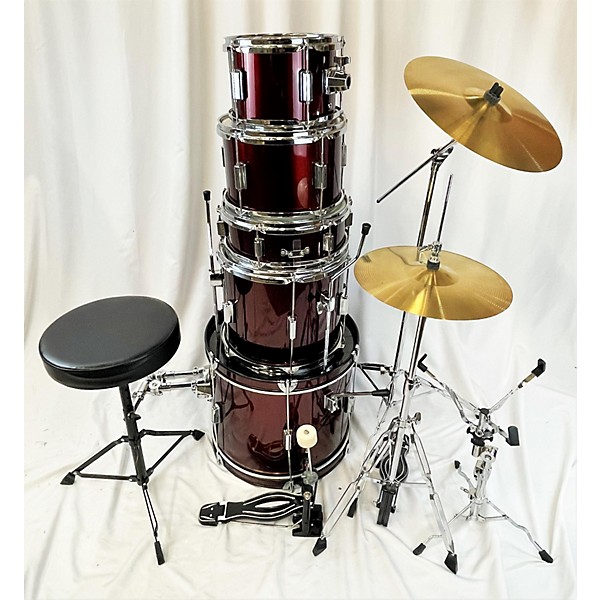 Used Rogue RGD0520 Drum Kit Dark Cherry Burst Guitar Center