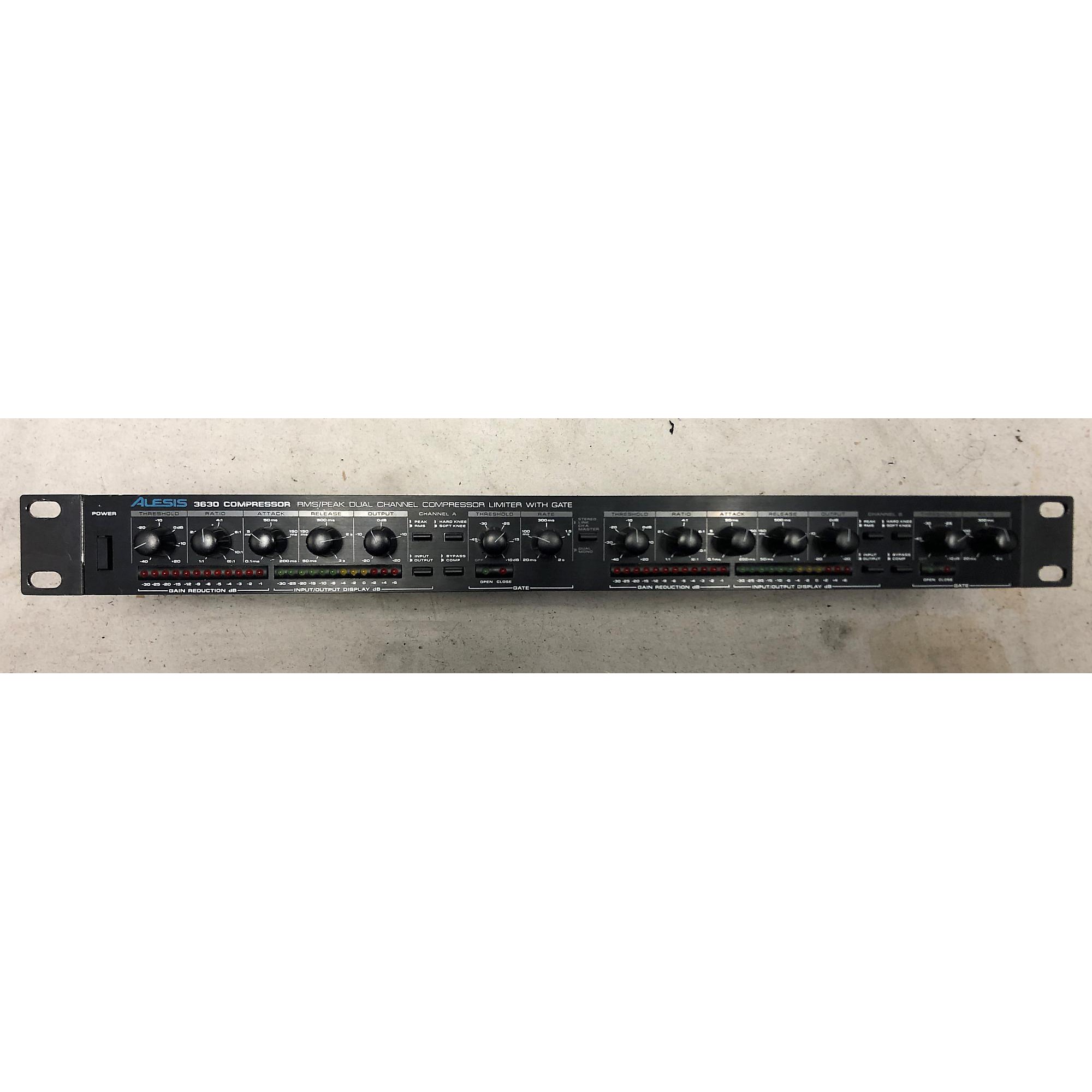 Used Alesis 3630 Dual Channel Compressor