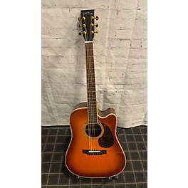 Used Zager Used Zager ZAD900CE Cherry Sunburst Acoustic Electric Guitar