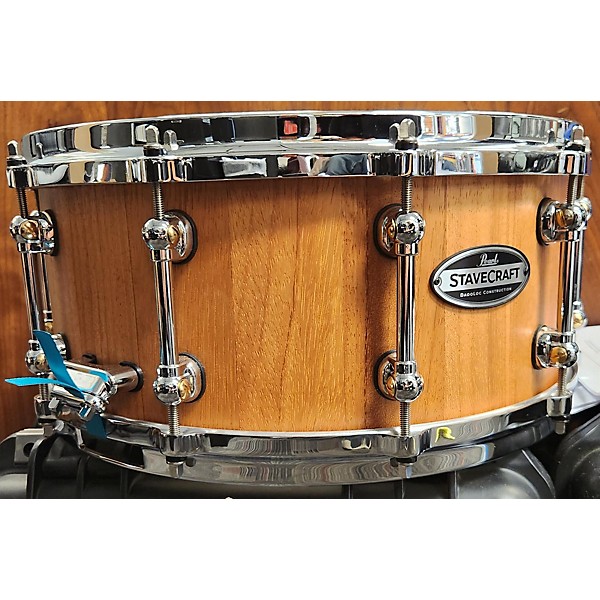 Used Pearl 14X6.5 Stave Craft Makha Drum