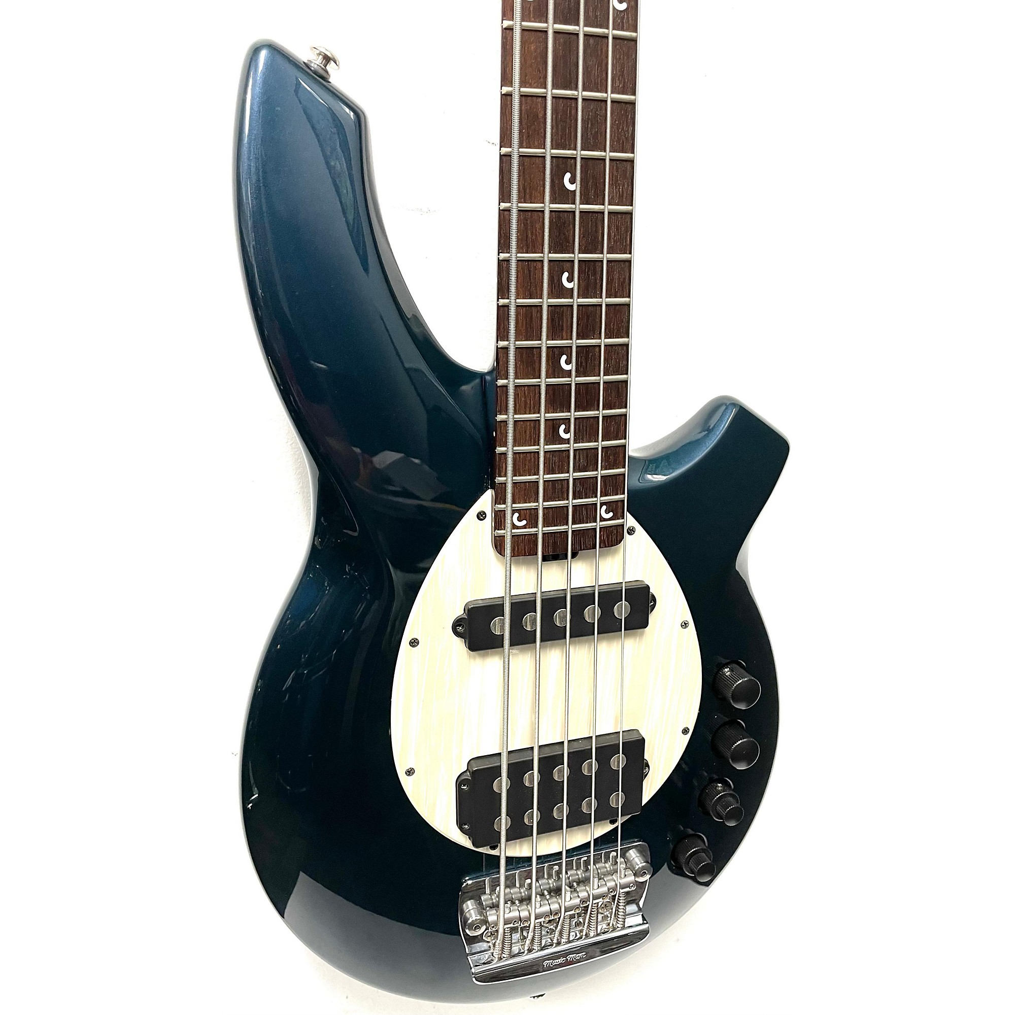 Used Ernie Ball Music Man Bongo 5 HS With Piezo Electric Bass