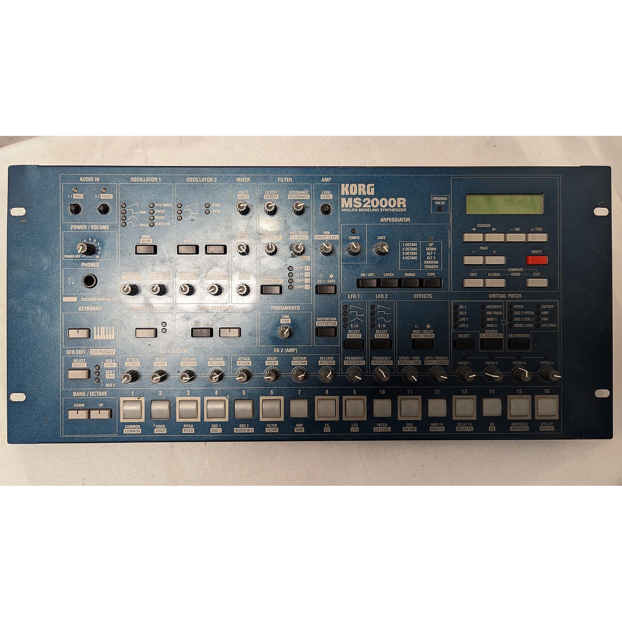 Used KORG Ms2000r Synthesizer