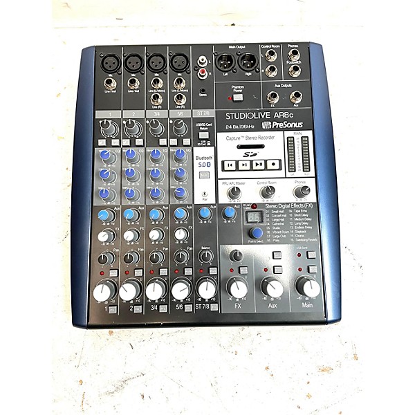 Used PreSonus STUDIO LIVE AR8C Powered Mixer | Guitar Center