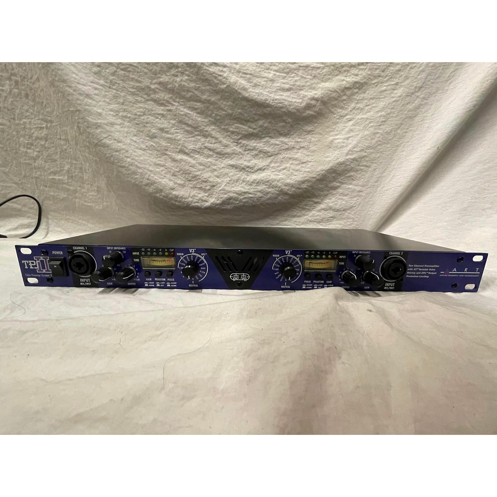 Used Art TPS II 2Channel Variable Impedance Tube Microphone Preamp