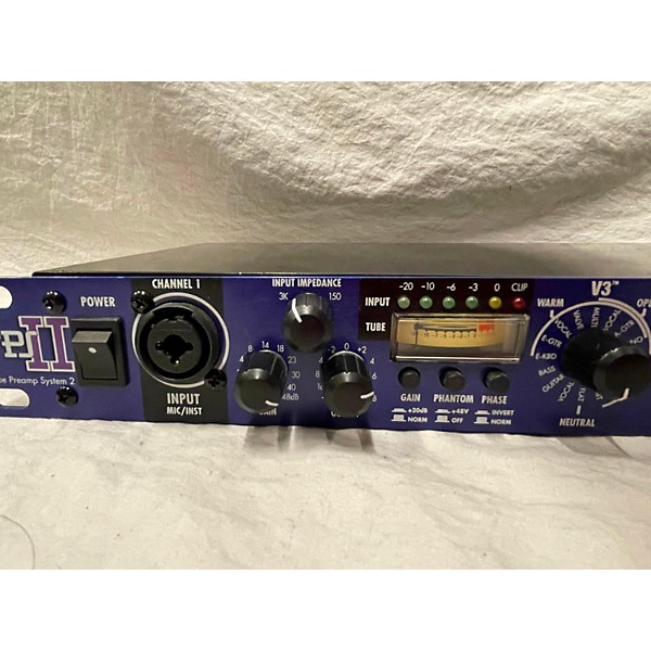 Used Art TPS II 2Channel Variable Impedance Tube Microphone Preamp