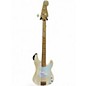 Used Fender Player Precision Bass Antique White Electric Bass Guitar thumbnail