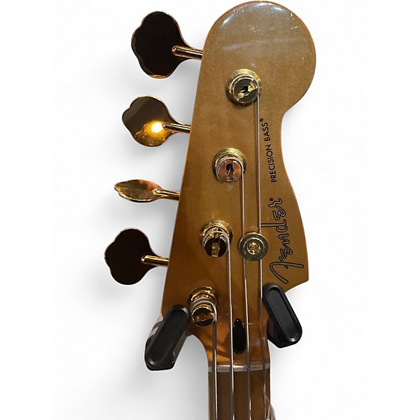 Used Fender Player Precision Bass Antique White Electric Bass Guitar