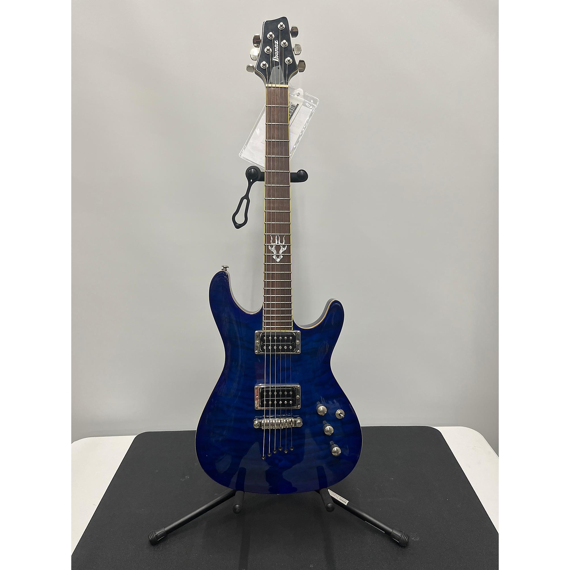 Ibanez deals sz520qm blue