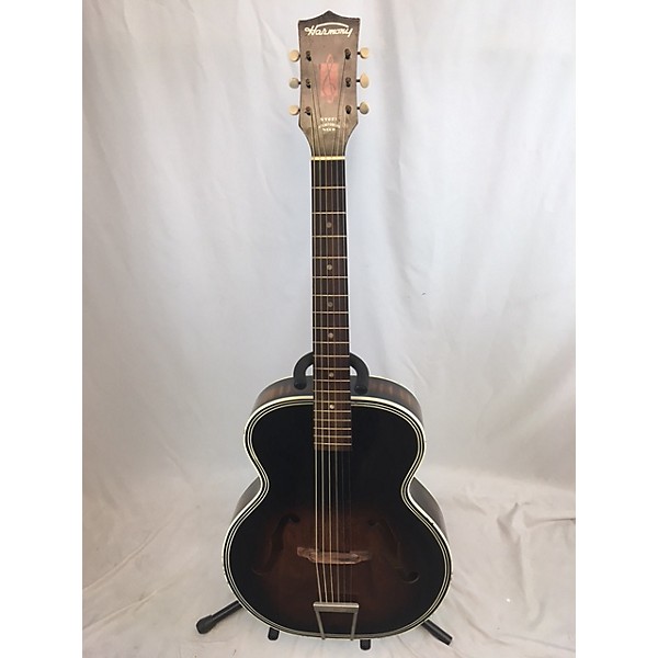 Vintage Harmony 1962 H1215 Archtone Acoustic Guitar