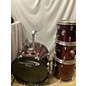 Used Used Percussion Plus 5 piece 5 Piece Wine Red Drum Kit thumbnail