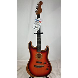 Used Fender Used Fender American Acoustasonic Telecaster 3 Color Sunburst Acoustic Electric Guitar