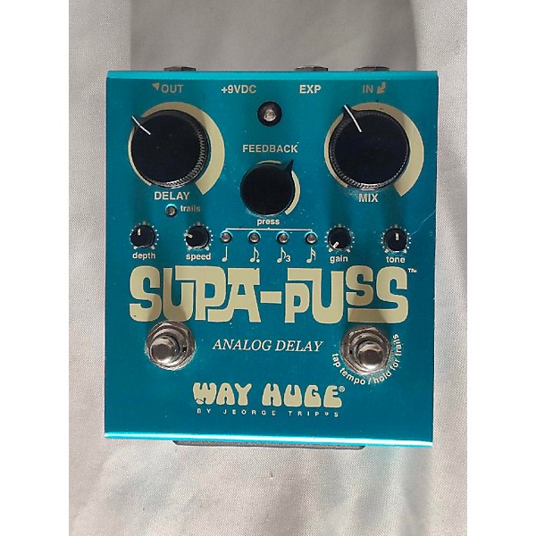Used Way Huge Electronics WHE707 Supa Puss Delay Effect Pedal