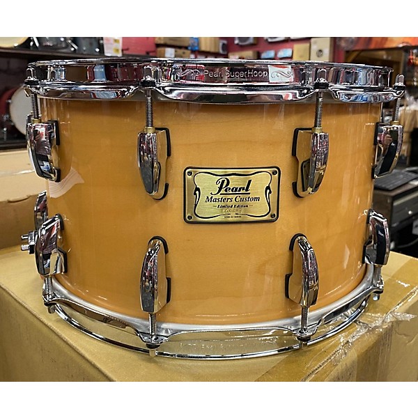 Used Pearl 8X14 Masterworks Custom Snare Drum