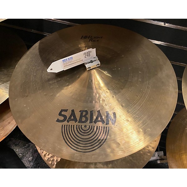 Used SABIAN 20in HH Light Ride Cymbal
