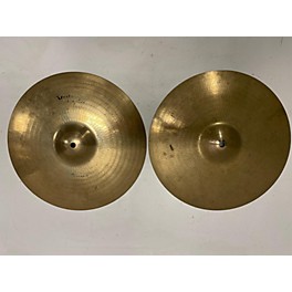 Used Zildjian 14in A Custom Hi Hat Pair Cymbal