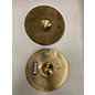 Used Zildjian 14in A Custom Hi Hat Pair Cymbal