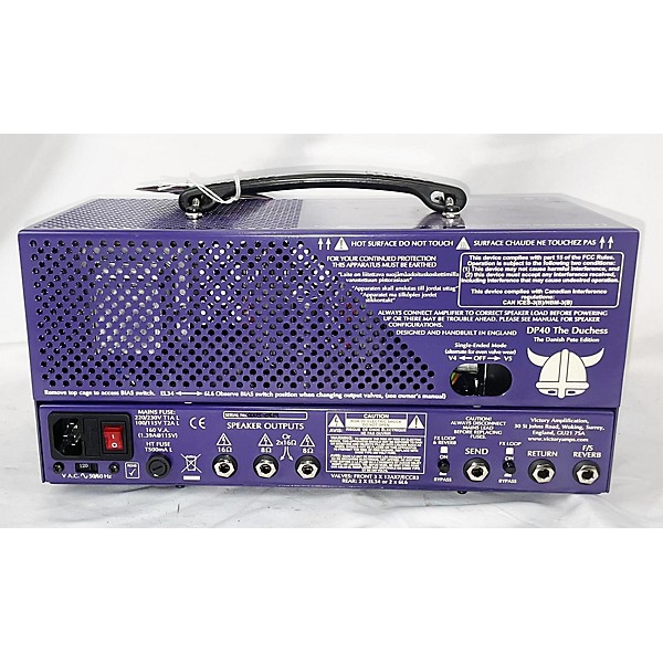 Used Victory DP40 Tube Guitar Amp Head