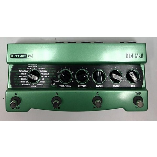 Used Line 6 Dl4 Delay And Looper Effect Pedal