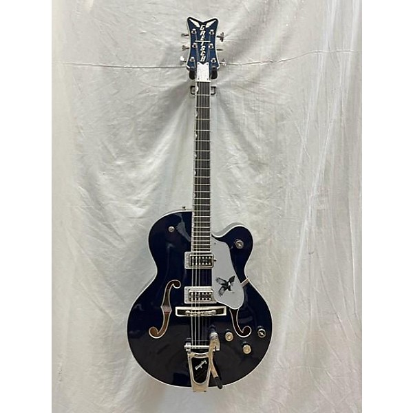 Used Gretsch Guitars G6136t Rr Hollow Body Electric Guitar Ravens Breast Blue Guitar Center