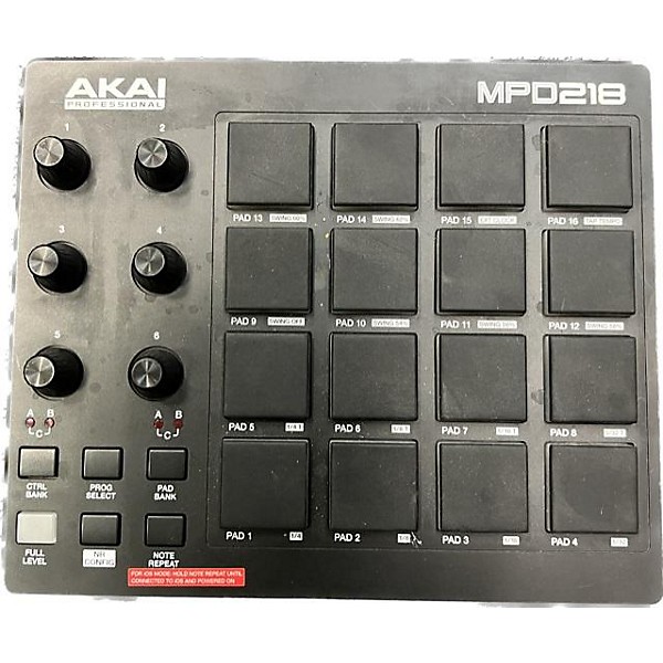 Used Akai Professional MPD218 MIDI Controller Guitar Center